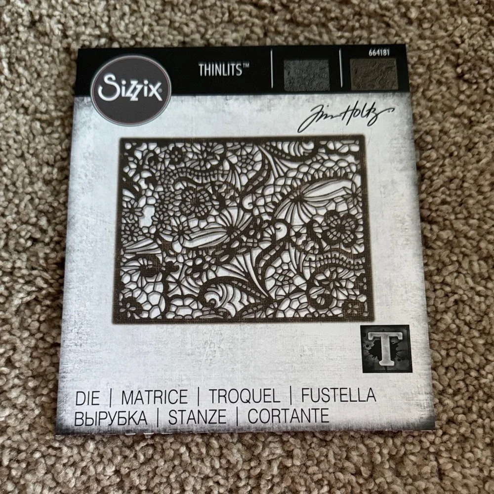 Sizzix Thinlits Intricate Lace Die - Picture 1 of 3